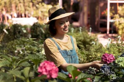 Female Farmer in Greenhouse – Free Stock Photo, Download Free