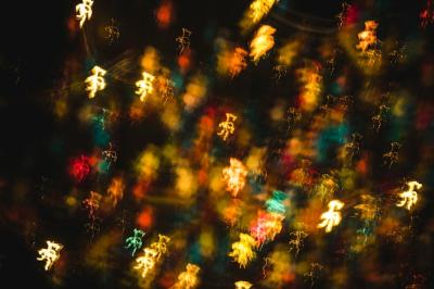 Vibrant Colorful Abstract Christmas Lights – Free Stock Photo, Download for Free