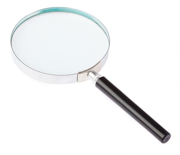 Magnifying Glass on a White Background – Free Stock Photo, Download Free