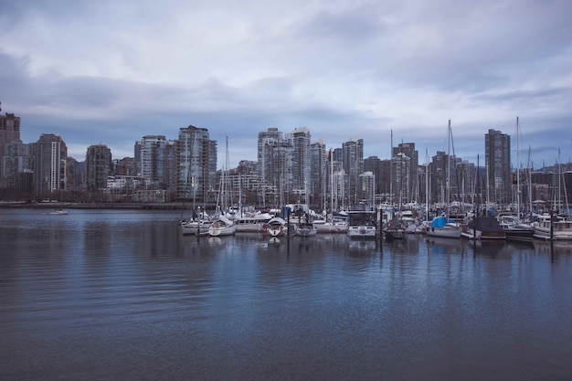 Aerial Shot of an Urban City at Sunrise – Free Download