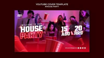 House Party Template Design – Free Download