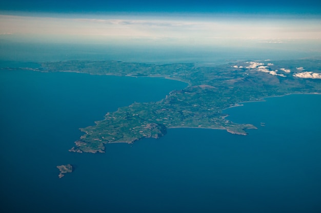 Aerial View of North Wales, Anglesey and Snowdonia – Free Download