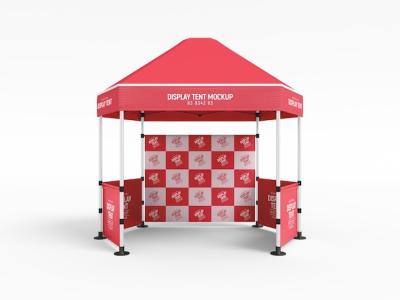 Advertising Display Canopy Tent Mockup | Free Download