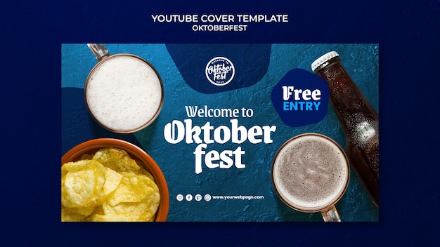 Oktoberfest Template Design – Free Download, Download Free Stock Photo