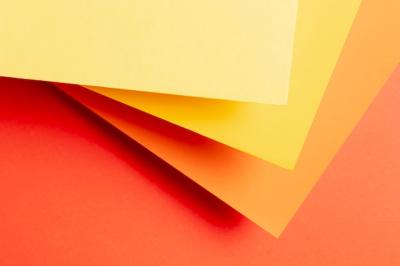 Flat Lay Pattern in Warm Color Shades – Free Stock Photo for Download