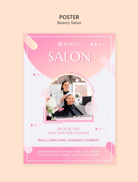 Beauty Salon Template – Free Download for Stunning Designs