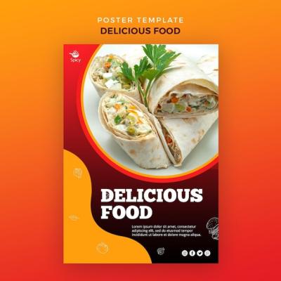 Delicious Food Poster Theme – Free to Download