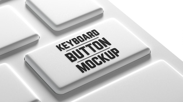 Computer Keyboard Button Mock-Up Design – Download Free Stock Photo