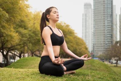 Fit Young Woman Practicing Yoga – Free Stock Photo for Download