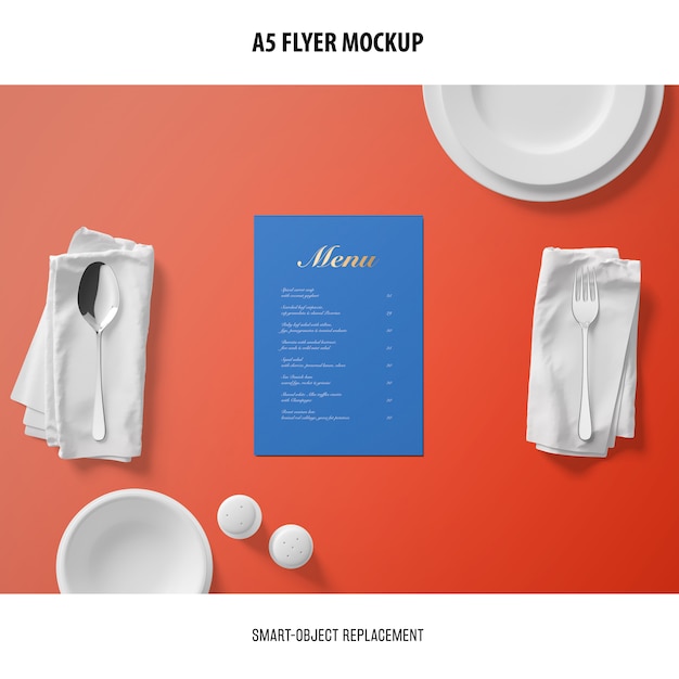 A5 Flyer Mockup – Download Free Stock Photo