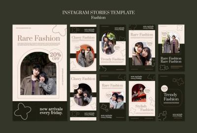 Hand Drawn Fashion Launch Instagram Stories – Free to Download