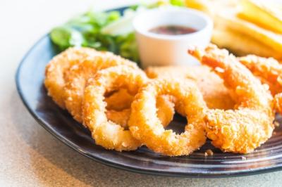 Fried Seafood Platter – Free Stock Photo for Download