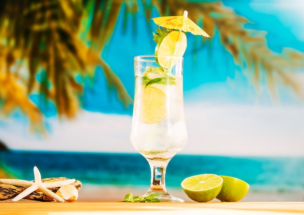 Refreshing Lime Water with Ice – Free Download