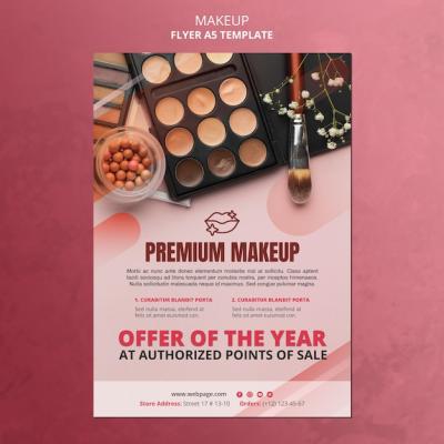 Makeup Offer Flyer Template – Free Download