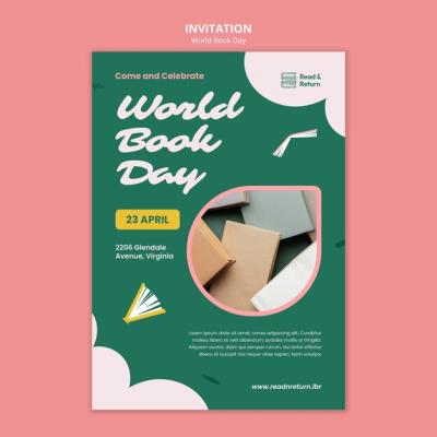 Book Day Design Template – Free Download