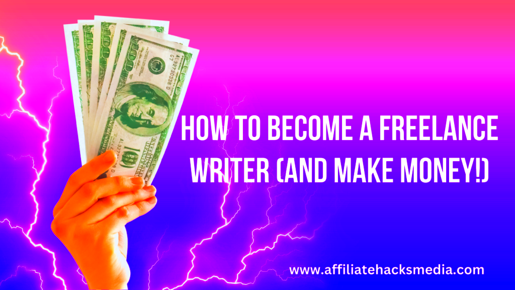 How To Become a Freelance Writer And Make Money by The Alain Diza 