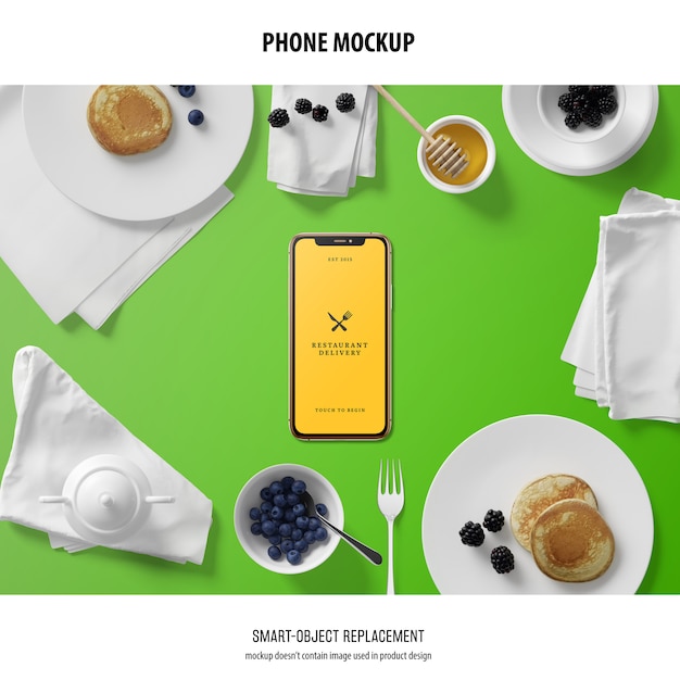 Phone Screen Mockup – Free Stock Photo, Download Free