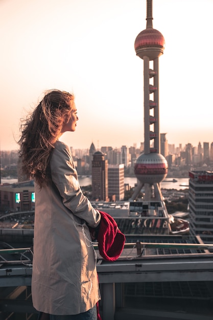 Attractive Female Enjoying the View – Free Stock Photo, Download for Free