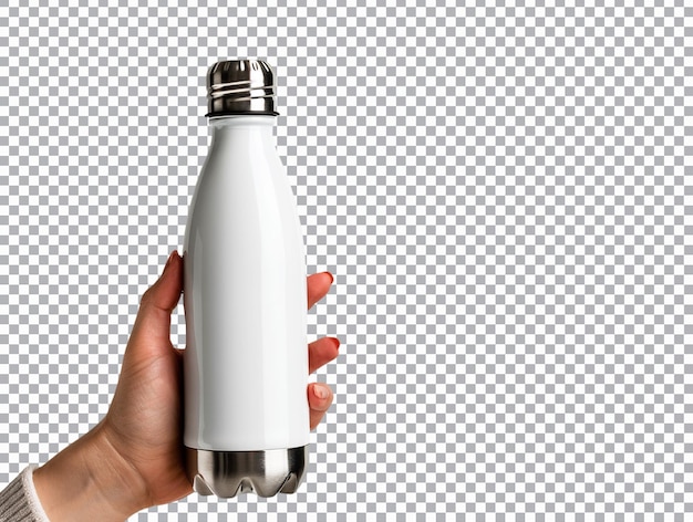 Hand Holding Water Bottle Isolated on Transparent Background – Free Stock Photo Download