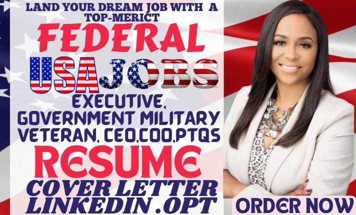 I Will Craft a Targeted Federal Resume for Your USA Jobs, KSA, Government, and Military Applications