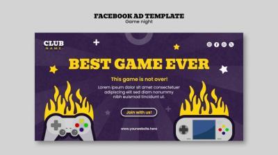 Game Night Template Design – Free Download