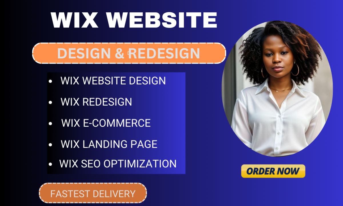 I Will Build, Redesign, and Design Your Wix Website & Wix Ecommerce