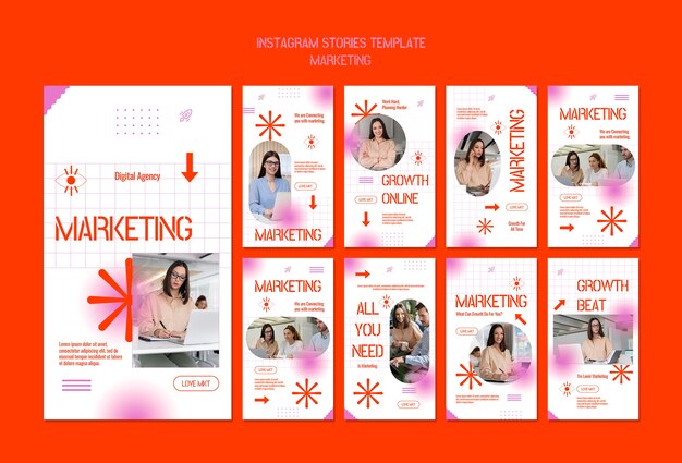 Marketing Strategy for Instagram Stories – Free Download