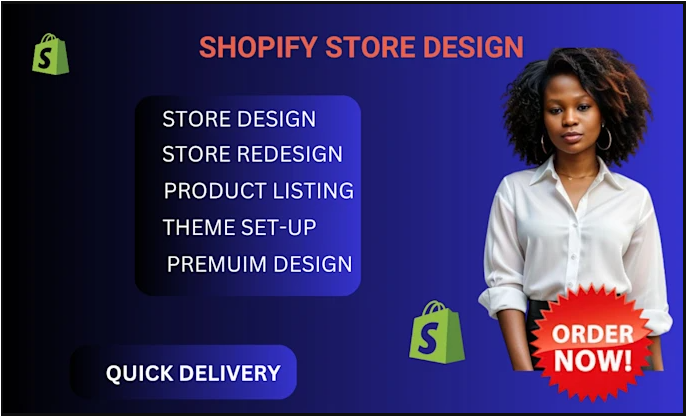 I Will Create and Redesign Your Shopify Dropshipping Store for Ultimate Success