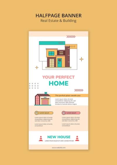 Real Estate Template Design – Download Free Stock Photo