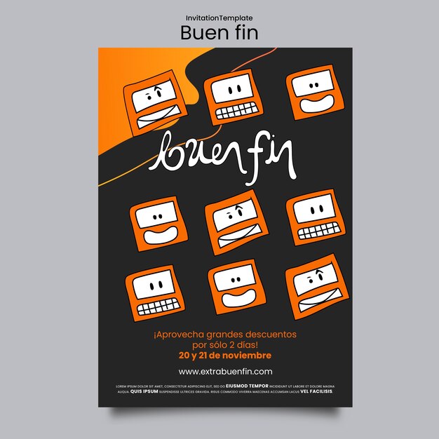 Buen Fin Template Design – Free Stock Photo, Download for Free