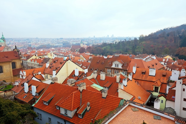 Top View of Prague – Free Stock Photo, Download Free