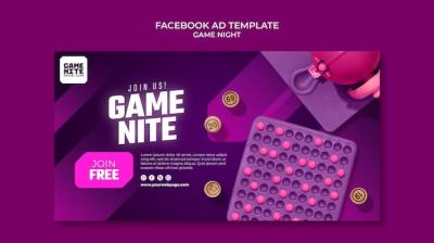 Game Night Template Design – Free to Download