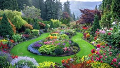 Butchart Garden Beauty – Free Download Stunning Stock Photos