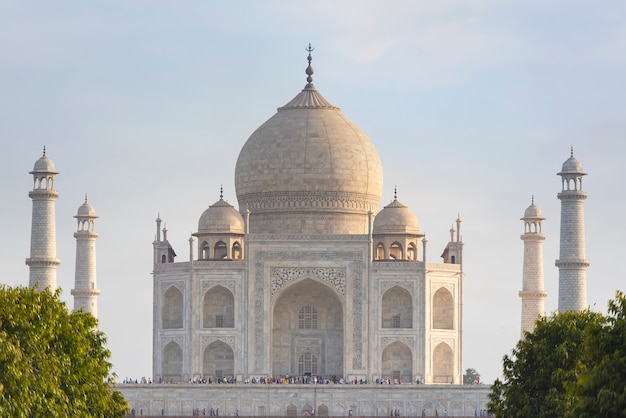 Untypical View of the Famous Taj Mahal Tomb in Agra, USA – Free Stock Photo for Download