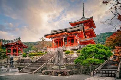 Sanjunoto Pagoda and Kiyomizu-dera Temple in Autumn, Kyoto, Japan – Free Stock Photo, Download for Free