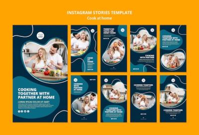 Cooking at Home Instagram Stories – Free Download, Free Stock Photo