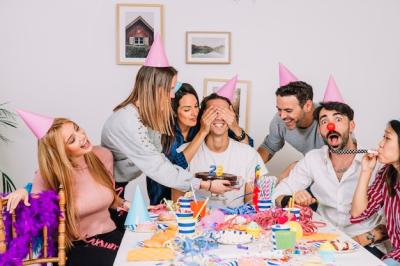 Birthday Celebrations with Good Friends – Free Stock Photo for Download