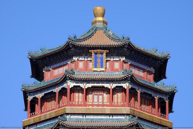 Pavilion of the Fragrance of Buddha at the Summer Palace in Beijing, China – Free Stock Photo for Download