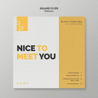 Creative Flyer Concept Template for Stunning Visuals – Free Download