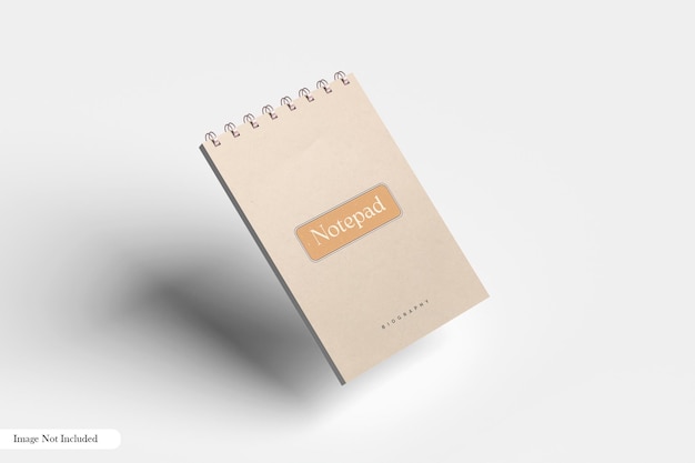 Notepad Mockup for Creative Projects – Free Download