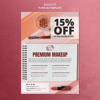 Makeup Offer Flyer Template – Free Download