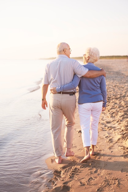 Two Senior Adults by the Ocean – Free Stock Photo for Download