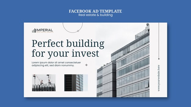 Real Estate and Building Template Design – Free Download