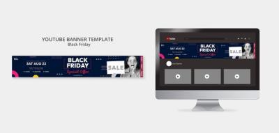 Black Friday Flat Design Template – Free Download