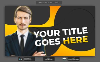 Eye-Catching YouTube Video Thumbnails and Web Banners PSD Template – Free Download