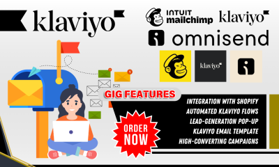 I Will Set Up Klaviyo Email Flows and Automation to Boost Your Shopify eCommerce Sales