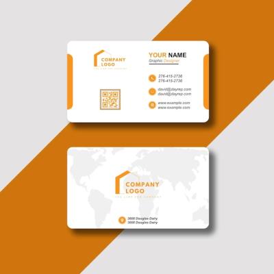 Modern and Clean Professional Business Card Template – Free Download