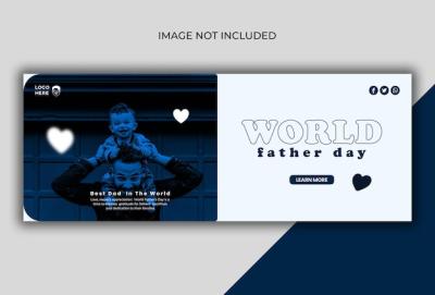 Celebrate Father’s Day with a Social Media Cover Template – Free Download