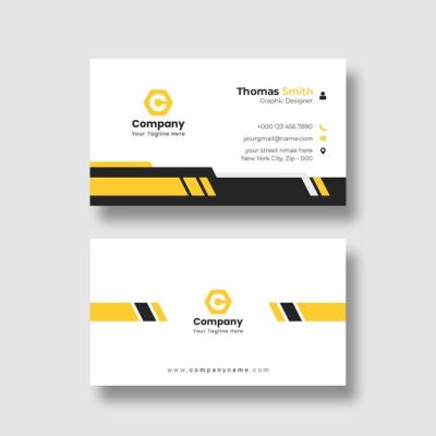 Modern Professional Business Card Template – Free to Download