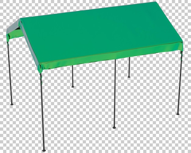 Long Popup Tent on Transparent Background 3D Rendering Illustration – Free Download